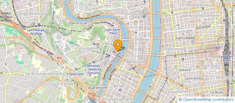 localisation de l'entreprise DEDART à LYON
