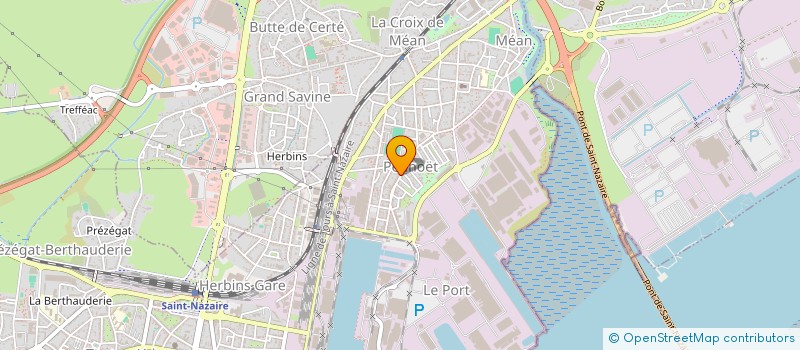 localisation de l'entreprise DEDE LA BRICOLE  SAINT-NAZAIRE