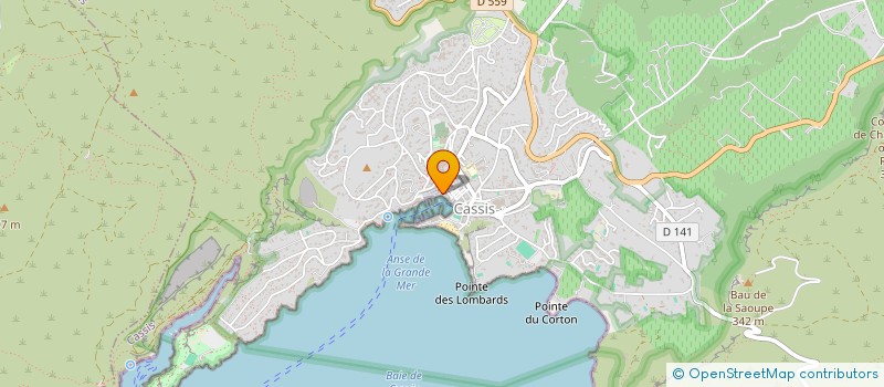 localisation de l'entreprise DEDE LA CANAILLE à CASSIS