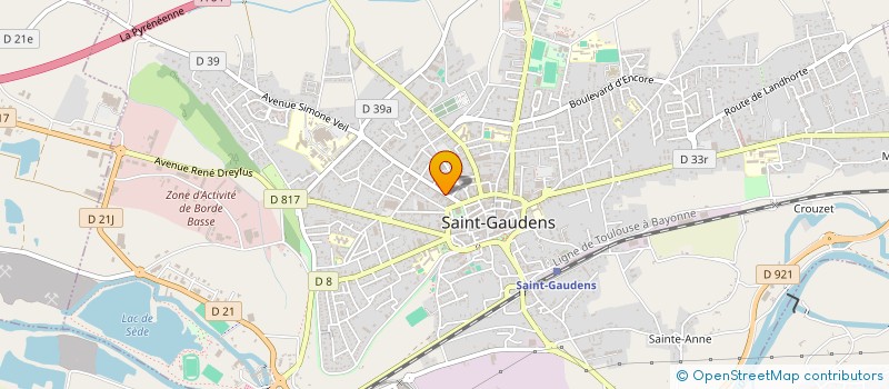 localisation de l'entreprise DEDE MOTORS à SAINT-GAUDENS