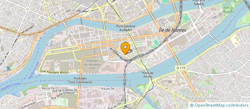 localisation de l'entreprise DEDEM à NANTES