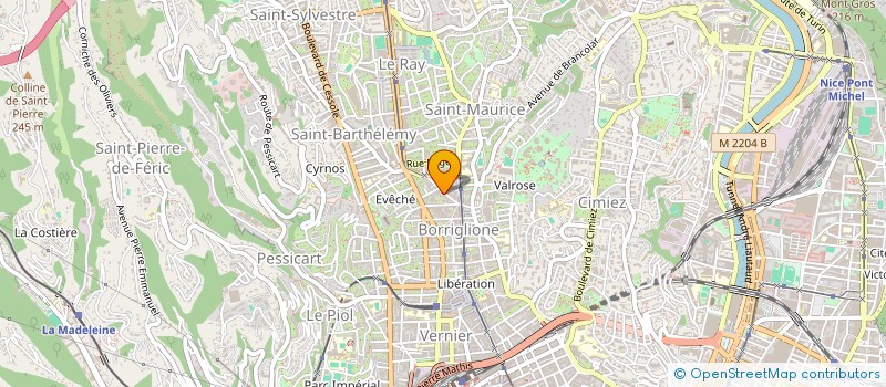 localisation de l'entreprise DEDES à NICE