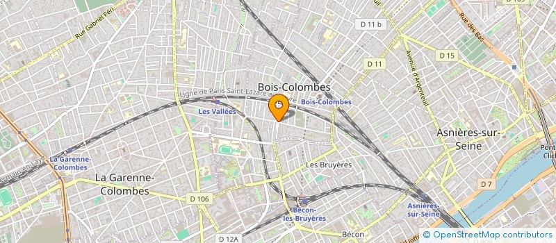 localisation de l'entreprise DEDEU SJNY à BOIS-COLOMBES