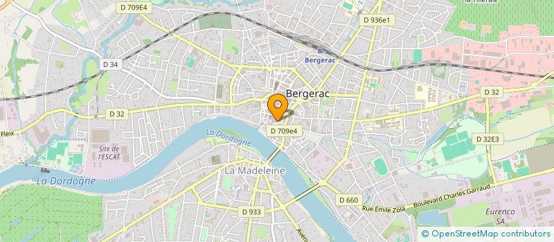 localisation de l'entreprise DEDI'CACE COIFFURE  SAINT-LAURENT-DES-VIGNES