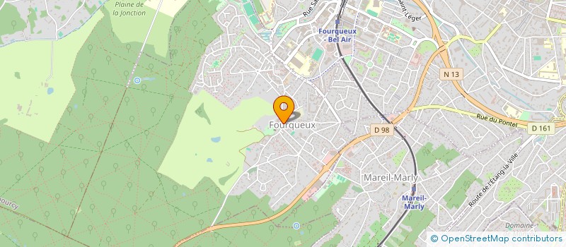 localisation de l'entreprise DEDICACE  SAINT-GERMAIN-EN-LAYE