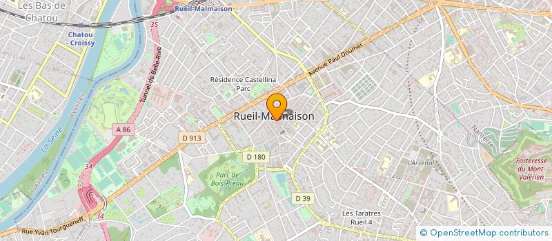 localisation de l'entreprise DEDICACES à RUEIL-MALMAISON