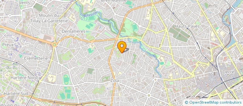 localisation de l'entreprise DEDICACES DANSE  NANTES