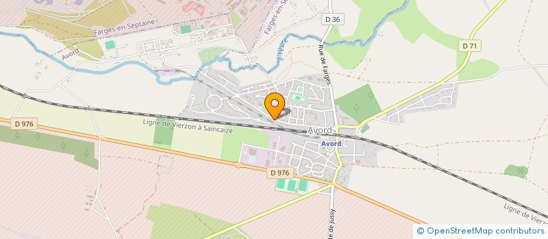 localisation de l'entreprise DEDIEU  AVORD