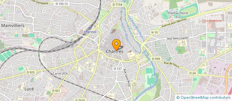localisation de l'entreprise DEDIF CULLIGAN EURE ET LOIR à CHARTRES