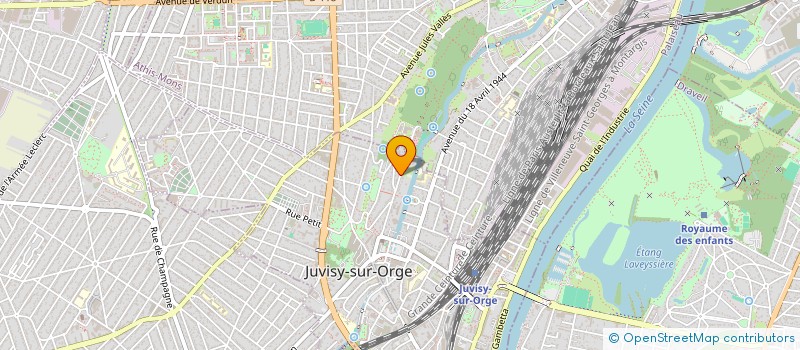 localisation de l'entreprise DEDIFLEX à JUVISY-SUR-ORGE