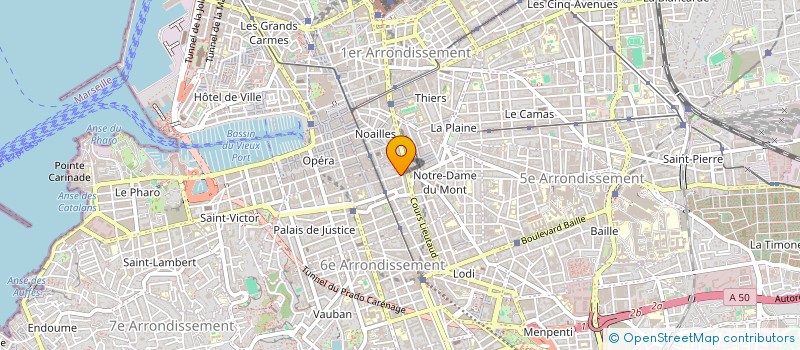 localisation de l'entreprise DEDIKATED GROUP  MARSEILLE