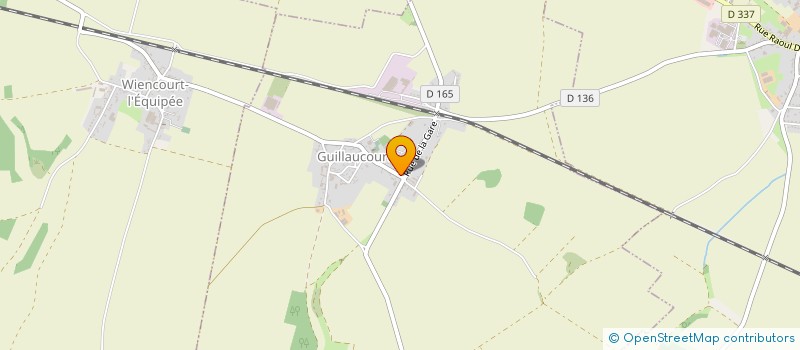 localisation de l'entreprise DEDIO'WEB  BEAUFORT-EN-SANTERRE