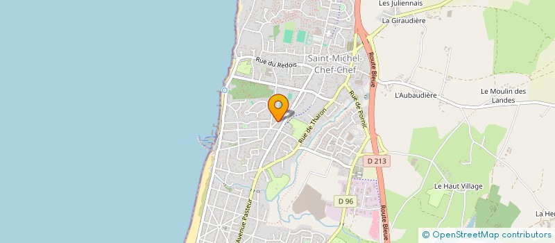 localisation de l'entreprise DEDJAG  SAINT-MICHEL-CHEF-CHEF