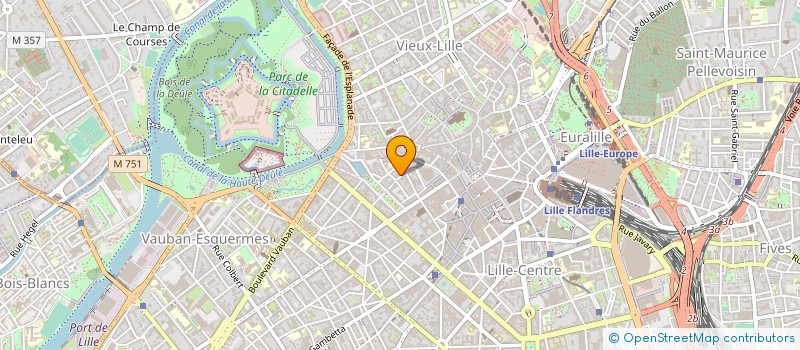 localisation de l'entreprise DEDOURGE CONSTRUCTION à LILLE