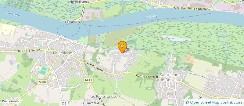 localisation de l'entreprise DEDUSNI  SAINT-JEAN-DE-BOISEAU