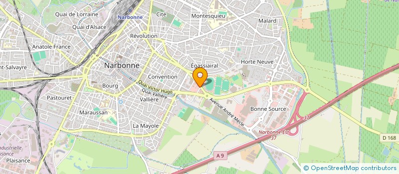 localisation de l'entreprise DEDUYTSCHE FREHNER à NARBONNE