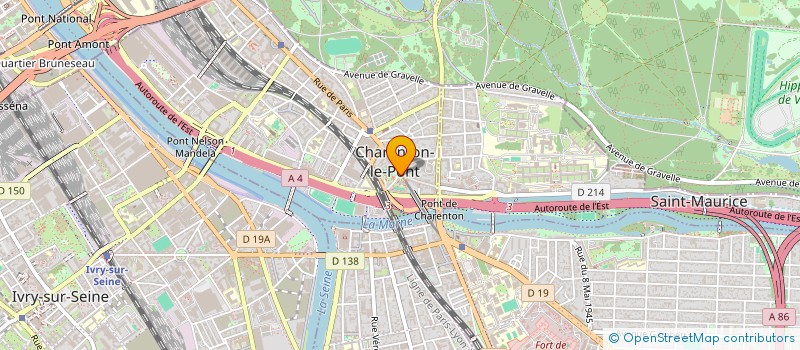 localisation de l'entreprise DEDY  CHARENTON-LE-PONT