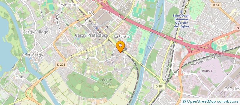 localisation de l'entreprise DEE CONSEILS  PONTOISE