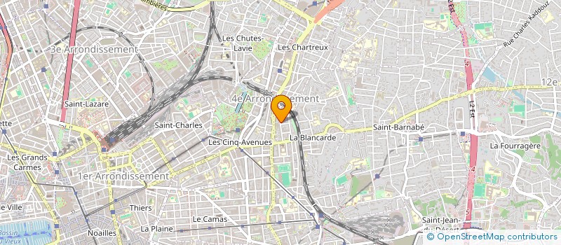 localisation de l'entreprise DEE FUSION à MARSEILLE