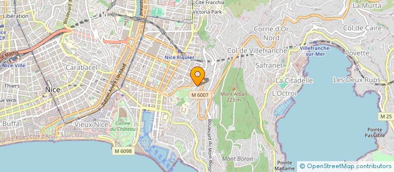 localisation de l'entreprise DEE2ALL à NICE