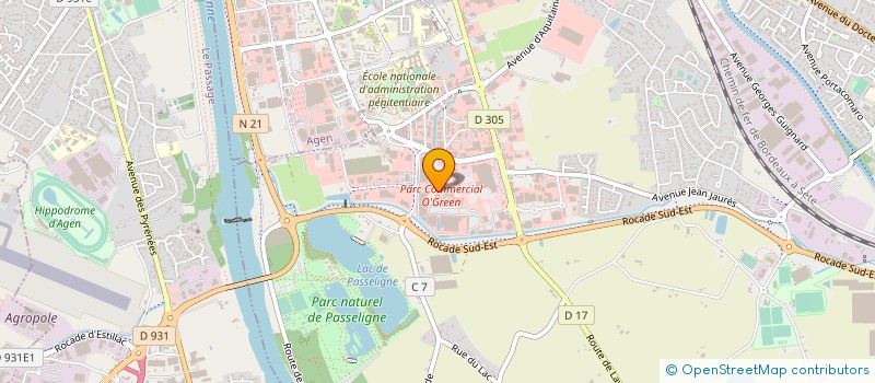 localisation de l'entreprise DEEBEY à BOE