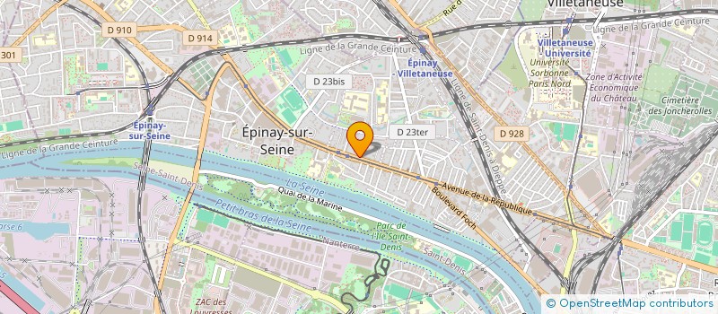 localisation de l'entreprise DEEKOLE EUROPE à EPINAY-SUR-SEINE