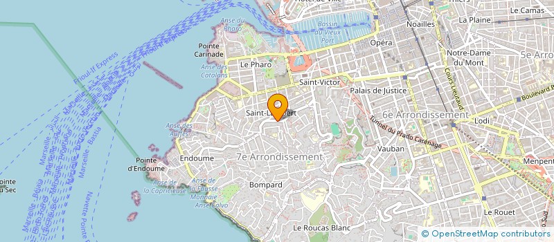 localisation de l'entreprise DEEM à MARSEILLE