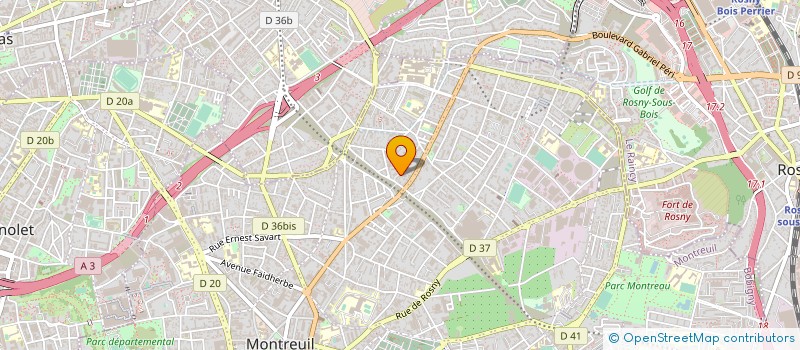 localisation de l'entreprise DEEMAK CONSULTING à MONTREUIL