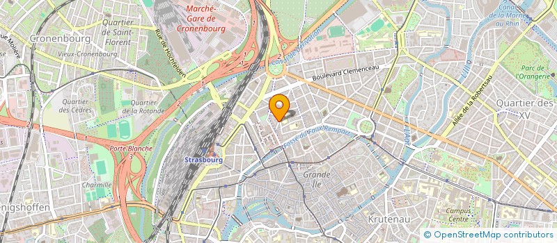 localisation de l'entreprise DEEN  STRASBOURG