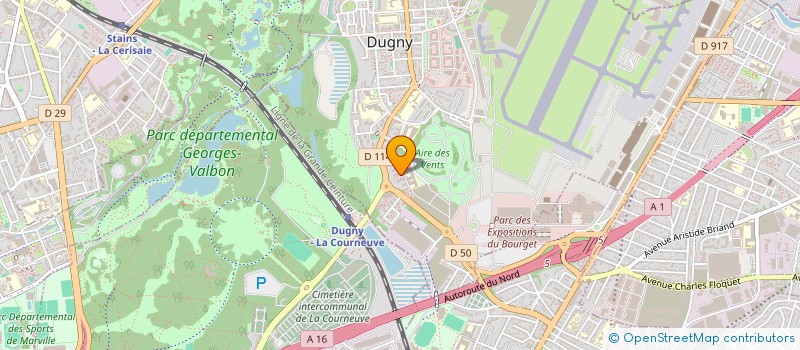 localisation de l'entreprise DEENI EDITION  DUGNY