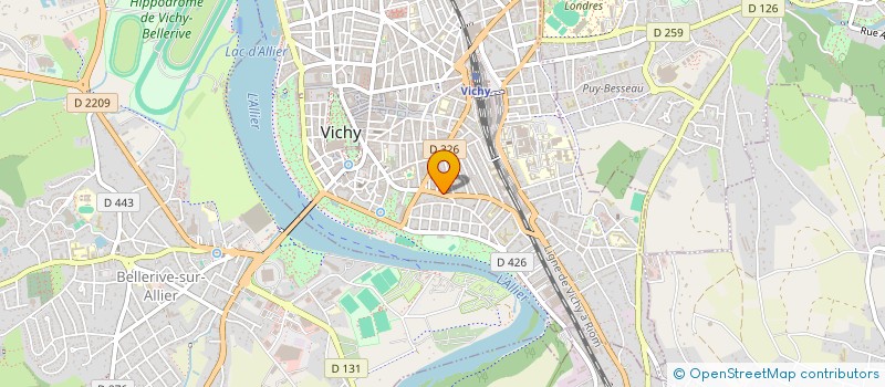 localisation de l'entreprise DEEP BLUE ENERGY  VICHY