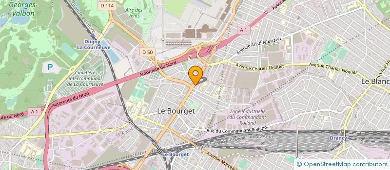 localisation de l'entreprise DEEP ENTREPRISE à DRANCY