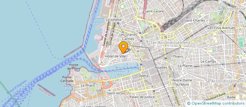 localisation de l'entreprise DEEP NATURE MARSEILLE  LES HOUCHES