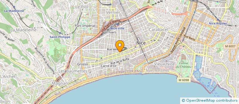 localisation de l'entreprise DEEP NATURE RIVIERA  LES HOUCHES