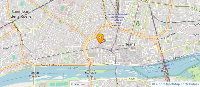 localisation de l'entreprise DEEP RECORDS à ORLEANS
