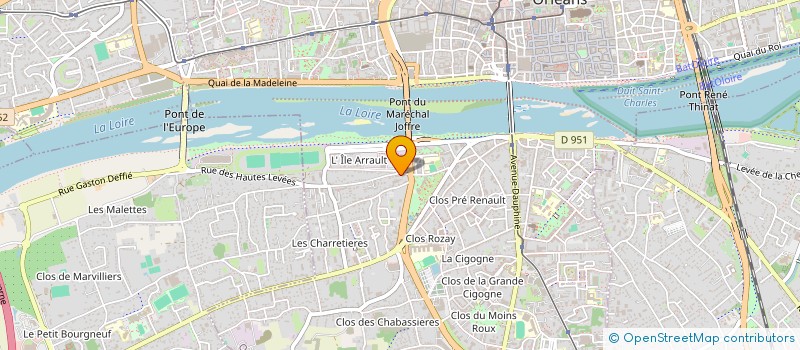 localisation de l'entreprise DEEP SAND CONSULTING à ORLEANS
