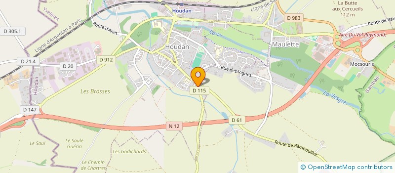 localisation de l'entreprise DEEP-SKY IMAGING AND ASTROPHOTOGRAPHY FOR NIGHTSKY ADVANCEMENT  HOUDAN