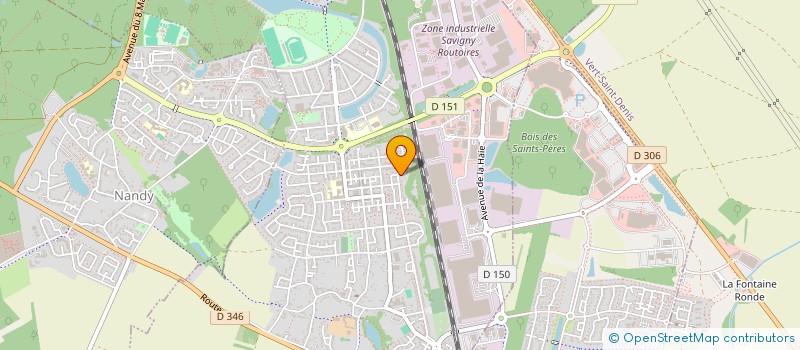 localisation de l'entreprise DEEP SLAP INTERACTIVE  SAVIGNY-LE-TEMPLE