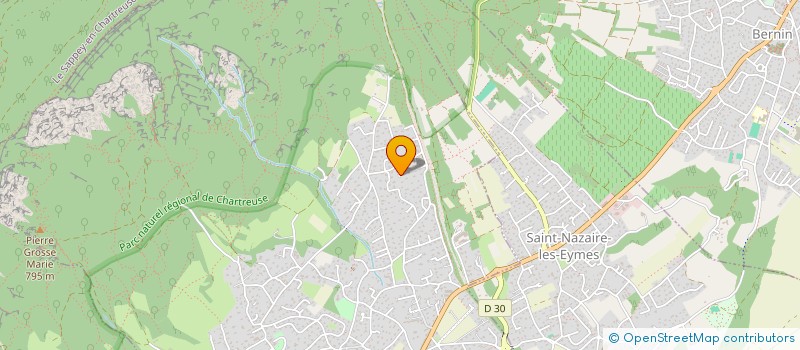 localisation de l'entreprise DEEP WATT  SAINT-ISMIER