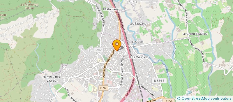 localisation de l'entreprise DEEP X'PERIENCE  LA FARLEDE