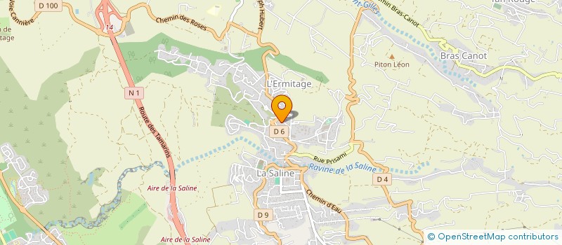 localisation de l'entreprise DEEPAM à SAINT-PAUL
