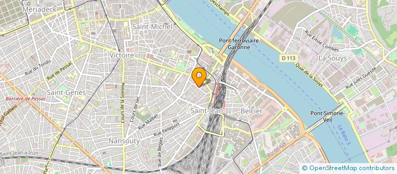 localisation de l'entreprise DEEPDEVS  BORDEAUX