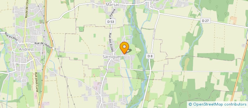 localisation de l'entreprise DEEPER PULSE  SARNIGUET