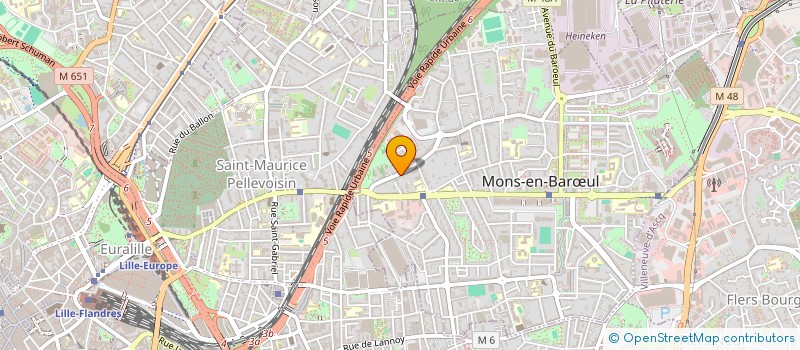 localisation de l'entreprise DEEPER VISION  MONS-EN-BARUL