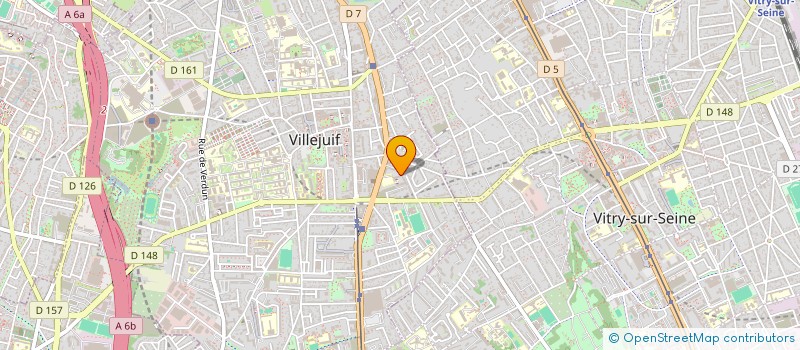 localisation de l'entreprise DEEPFORME  VILLEJUIF