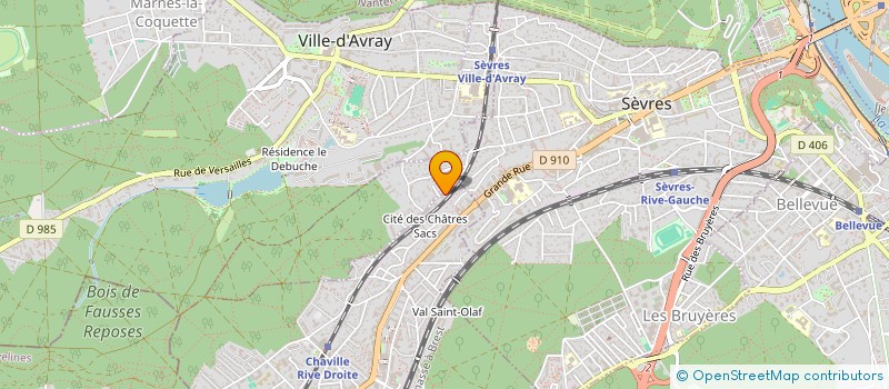 localisation de l'entreprise DEEPLINK CONSULTING à CHAVILLE