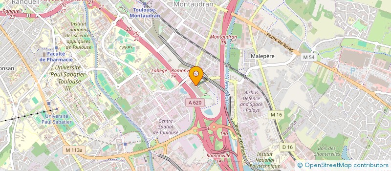 localisation de l'entreprise DEEPLINKS à TOULOUSE