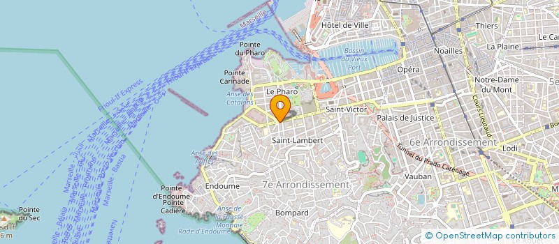 localisation de l'entreprise DEEPMEDAI à MARSEILLE