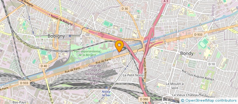 localisation de l'entreprise DEEPRECALL  NOISY-LE-SEC