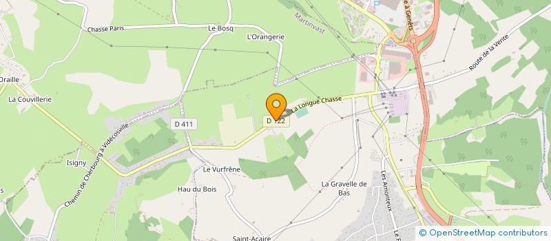 localisation de l'entreprise DEEPSEAPILOTAGE  TOLLEVAST